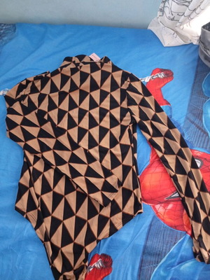 Women's bodysuit new size M 38 10 beige brown