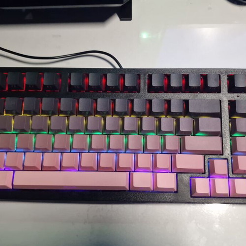 ForgeAnt F98 Wired Mechanical Gaming Keyboard like new with RGB lighting