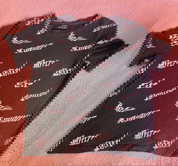 Bershka black womans T-shirt size medium