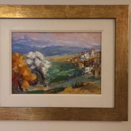 Painting Dimitris Psomas like new
