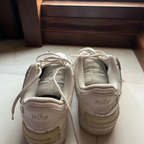 Nike sport shoes used, comfortable, size 39, white