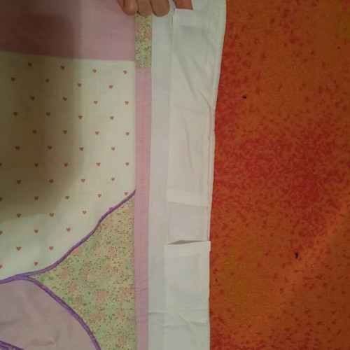 Patchwork decorative fabric like new for children's room