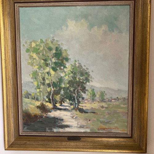 Painting used by Andreadis in excellent condition