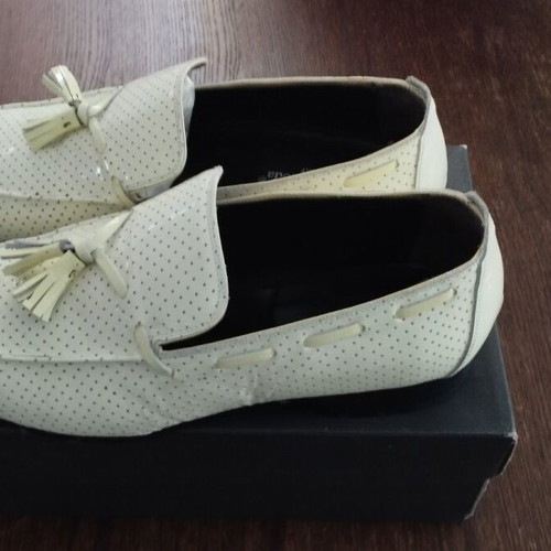 Scarponi shoes new, size 45, white beige