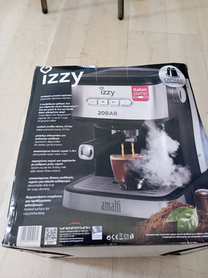 Izzy Automatic Espresso Machine 20 Bar 1000W New