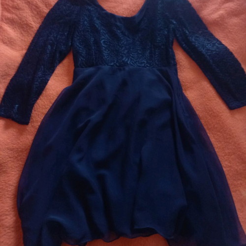 Lace dress like new, black, size S