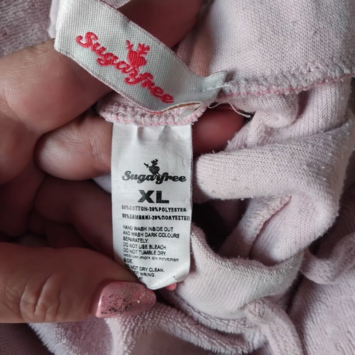 SugarFree tracksuit XL, soft pink