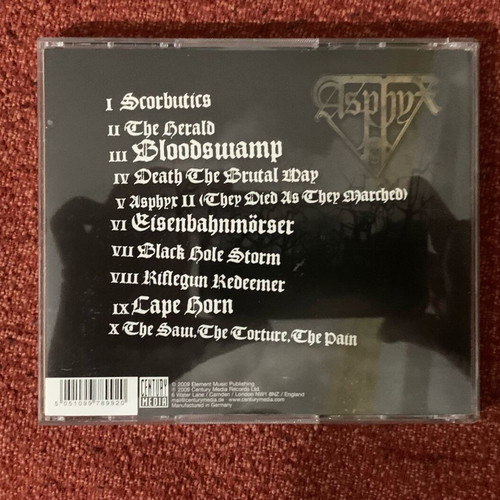 Asphyx Death...The Brutal Way Limited Edition CD with Bonus DVD like new