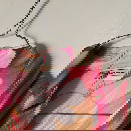 Πουκάμισο floral νέο, μέγεθος M, ροζ