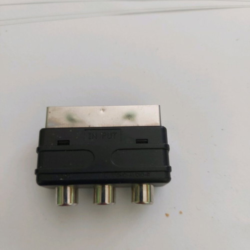 IN PUT video connector used