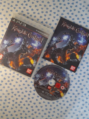 Knights Contract PS3 game with case, disc and manual