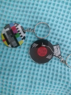 Acrylic keychains pack of two new