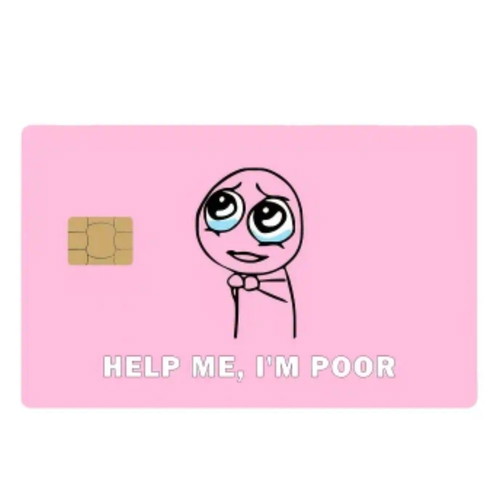 Card sticker new