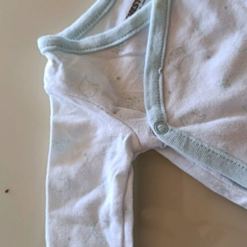 Baby clothes zip-up used, set of 3 pieces