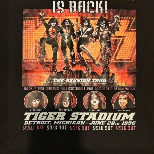 Kiss T-shirt XL new black