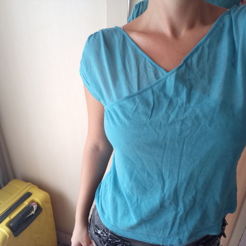 Pennyblack blue summer blouse, size M