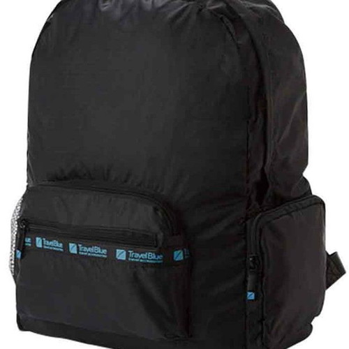 Travel Blue foldable backpack used, black, 15 liters