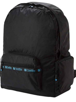 Travel Blue foldable backpack used, black, 15 liters