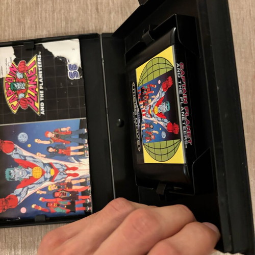 Captain Planet and the Planeteers Sega Mega Drive Genesis game used, English