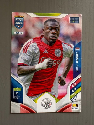 Brobbey Ajax AJA17 Panini FIFA Adrenalyn 365 2025-26 card used