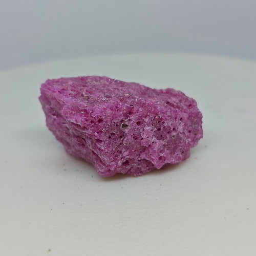 Natural Raw Rubinite in Porous Formation like new