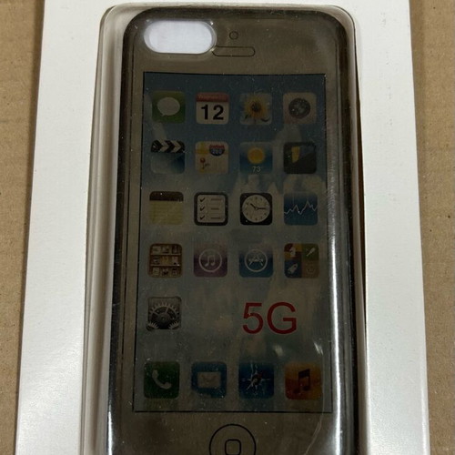 Dark transparent case for Apple iPhone 5 new