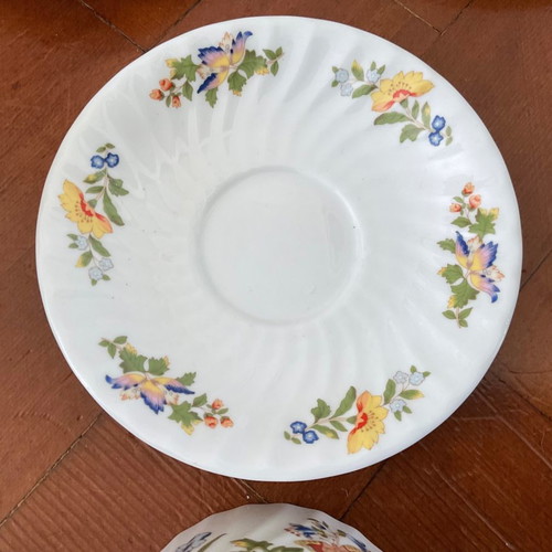 Aynsley Cottage Garden tea set 12 pcs bone china like new