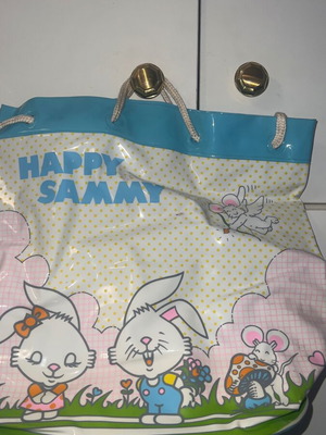 Vinyl Bag Girl Taiwan like new, 1980s, 32x28cm
