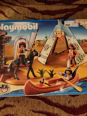 Playmobil Indians (Western) code 4012 new
