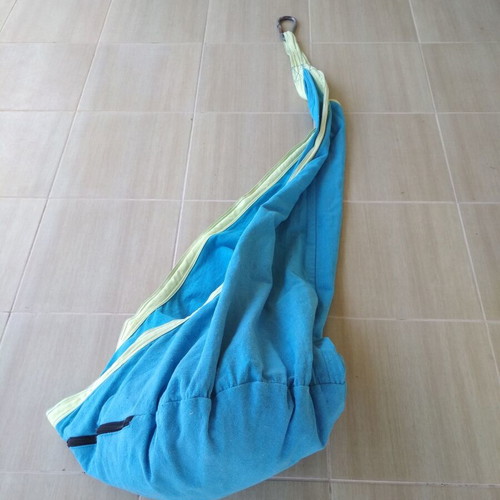 Children's hammock used, fabric with pillow, holds up to 80 kg