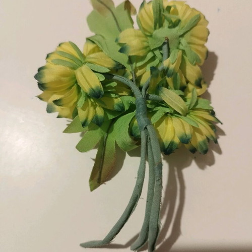 Boutonniere used, 60s fabric