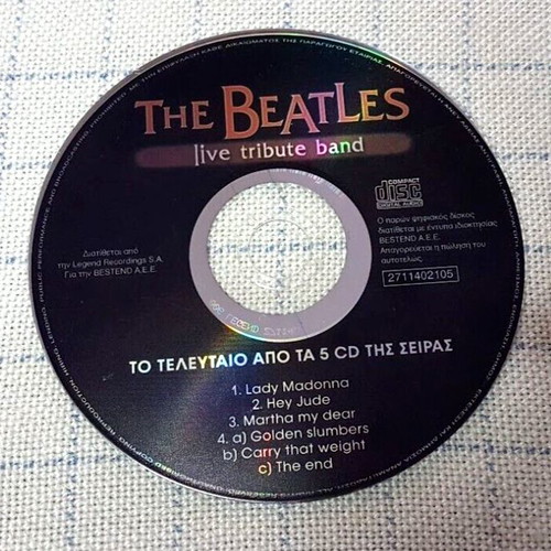 The Beatles Live Tribute Band No.5 CD used