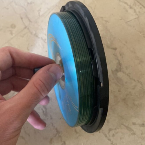 TDK CD blank 700MB used, pack of 10 discs