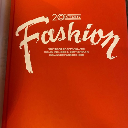 20th Century Fashion coffee table book 100 years of apparel ads like new