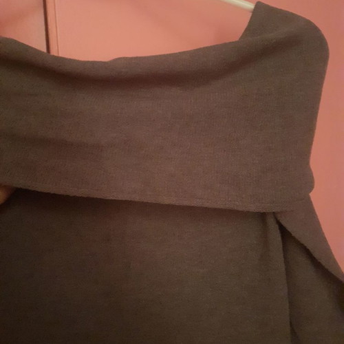 Kontatto short fitted dress brown, one size