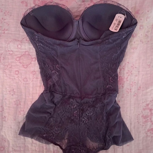 Luxury women's body Venus Victoria new, purple, authentic lace