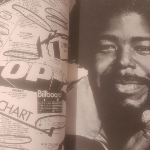 Barry White The Best Of 1975 Original Sheet Music songbook like new