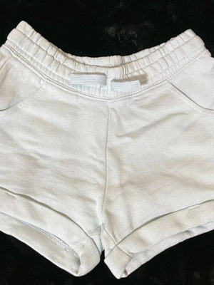 Benetton kids cotton shorts new, light blue, size 140 cm