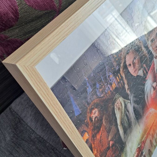 Harry Potter puzzle frame like new