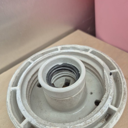 Vintage porcelain wall or ceiling light replacement used