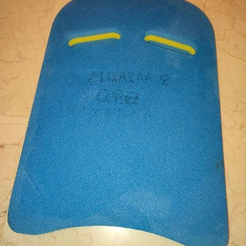 Swimming Kickboard used, lightweight foam training aid 44x30x3.6cm