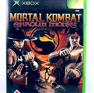 Mortal Kombat Shaolin Monks Xbox OG