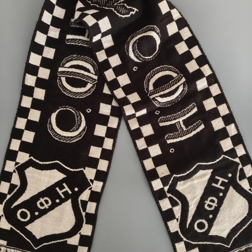 Ofi Crete Football Scarf used with Crete map design