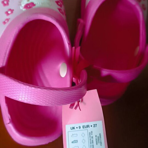 Clogs Marks & Spencer size 27 pink new