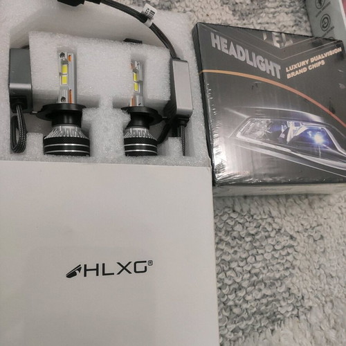 H4 Hi/Low Canbus LED bulbs 6500k new, pair