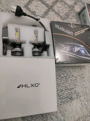 H4 Hi/Low Canbus LED λάμπες 6500k καινούριες, ζευγάρι