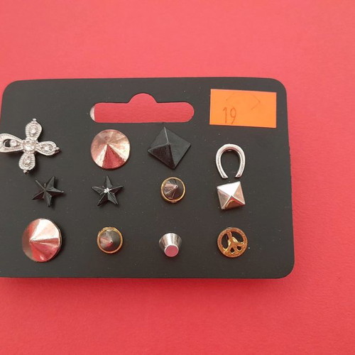 Earrings pack many No10 new