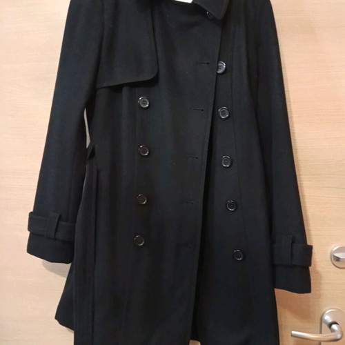 Maje women's coat size M black like new