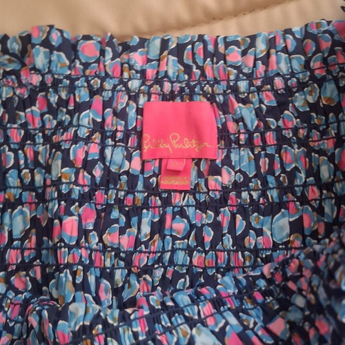 Lilly Pulitzer cotton baby doll dress new, size L-XL, colorful