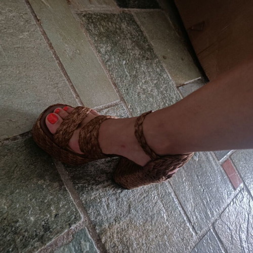 Castaner platform sandals size 37 like new, brown, comfortable
